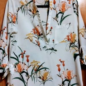 Zara Basics Pullover Blouse